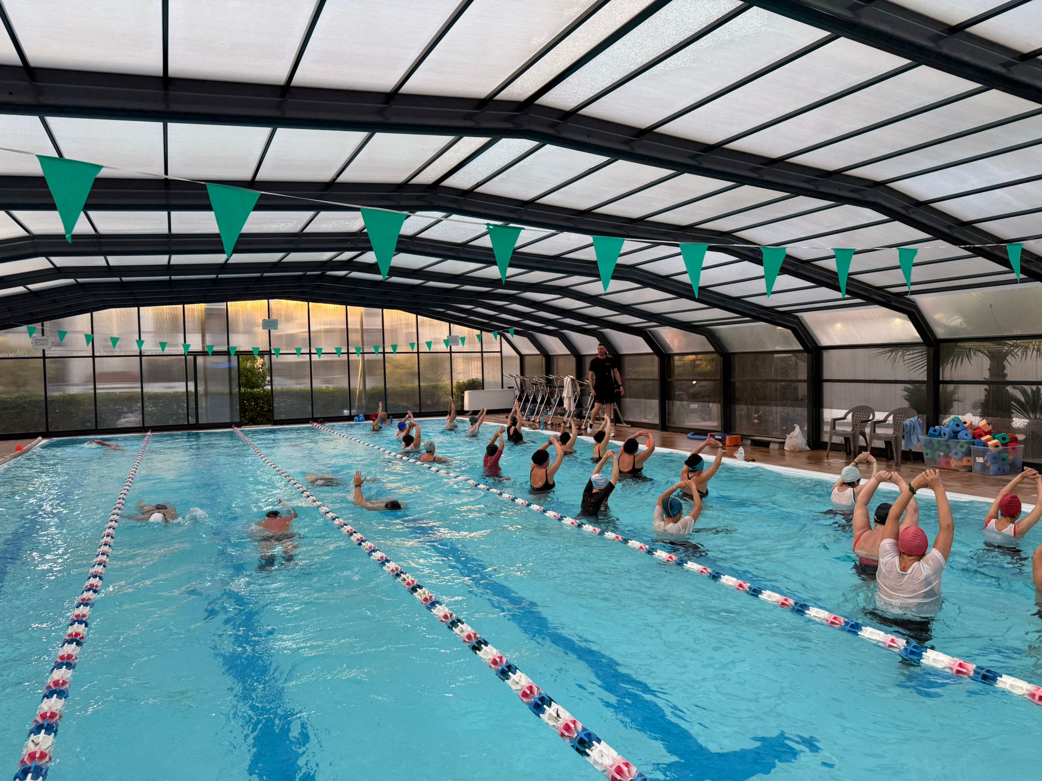 Allenamento in palestra Aerobic Exclusive